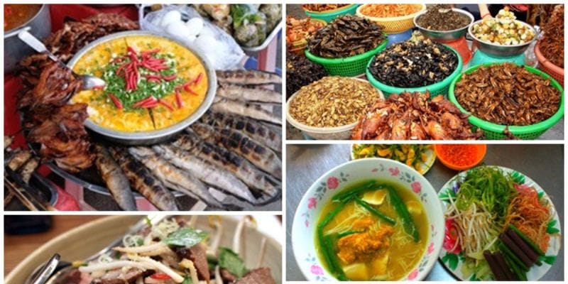 Danh sách các ẩm thực đường phố Campuchia